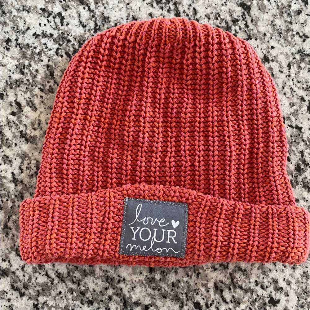 Love Your Melon Coral Beanie